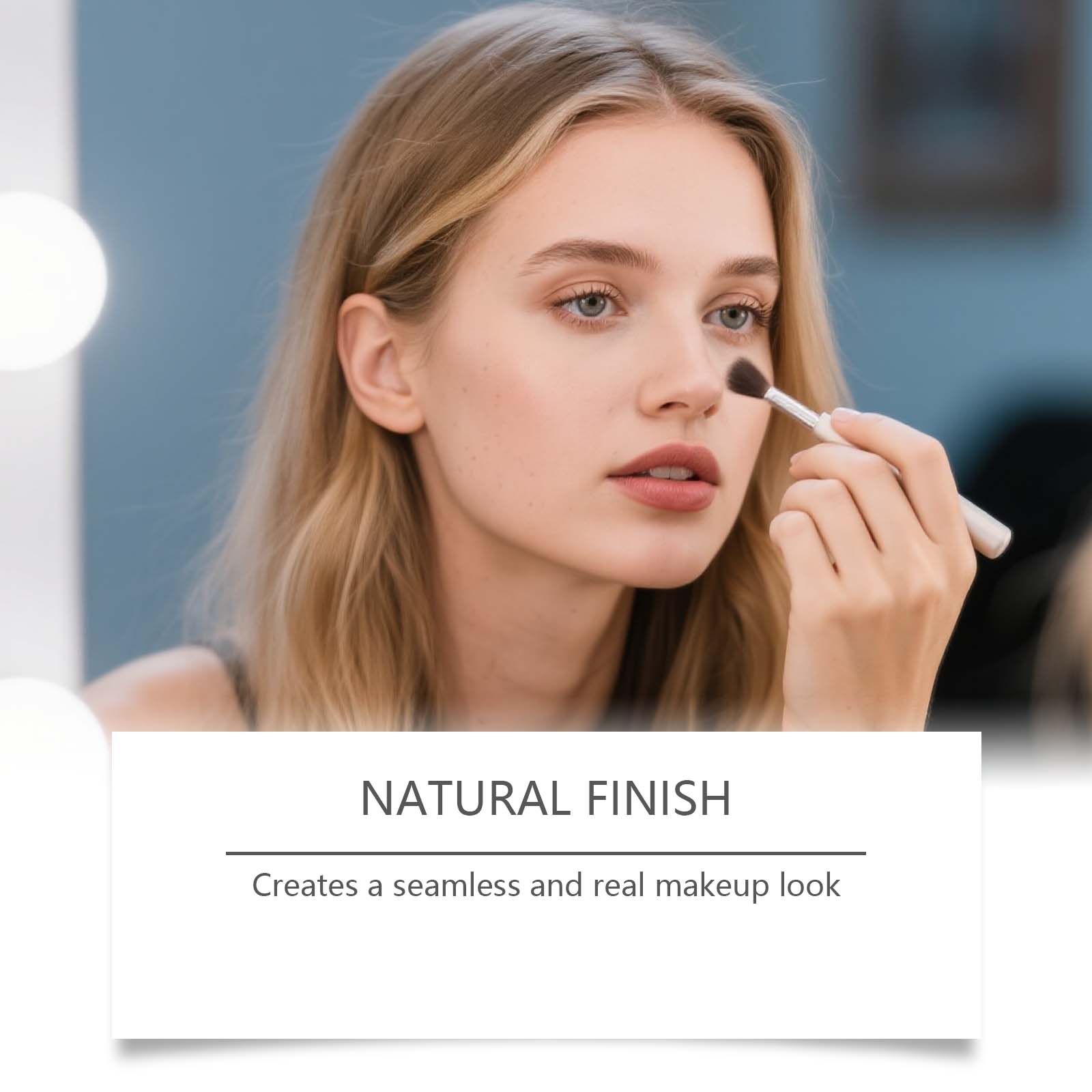 Makeup Brush Set Natural And Smooth Makeup Application, Eyebrow Brush, Foundation Brush, Portable Daily Makeup Tools