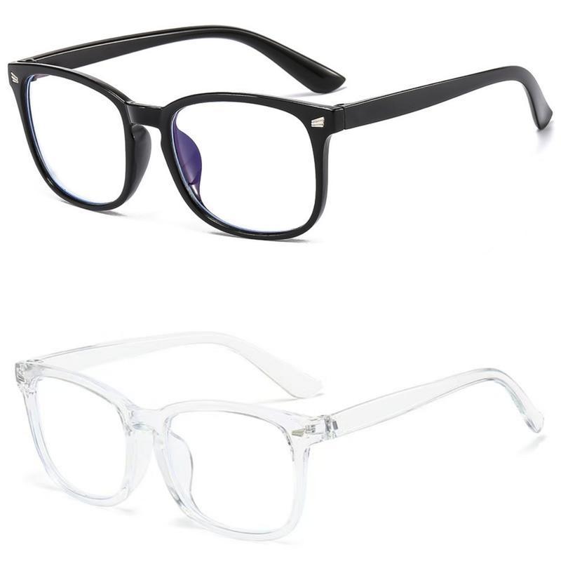 Blue Light Glasses Men Women Anti Glare Computer Gaming Glasses Lightweight HD Lens