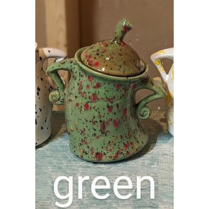 Funny Spoof Ceramic Cup Ornament, Creative Home & Garden Decoration, Unique Personality Storage Jar