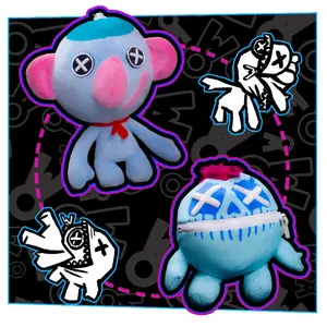 New Wrongside Outimals Plush Chapter 5 Doll Cute Anime Peripherals Toy Birthday Christmas Gift