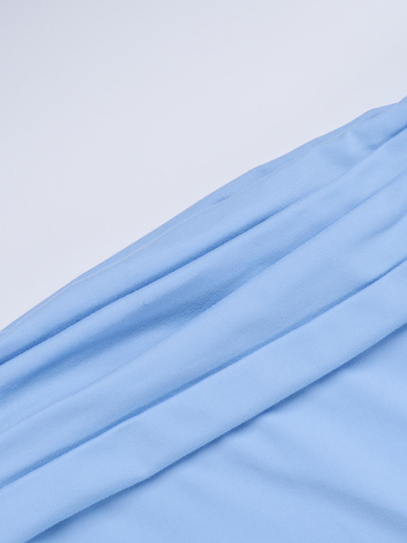 Women's solid color one-shoulder backless long-sleeve dress, casual and slim fit, suitable for parties, festivals, and wedding guests. Women's autumn and winter clothing, Christmas holiday party attire