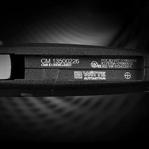 4 Button Key Fob Keyless Entry Remote Shell Case Replacement for Chevy Cruze Equinox Camaro Impala Malibu Sonic Buick Regal Verano Encore Lacrosse GMC Terrain 2010 2011 2012 2013 2014 2015 2016-2021