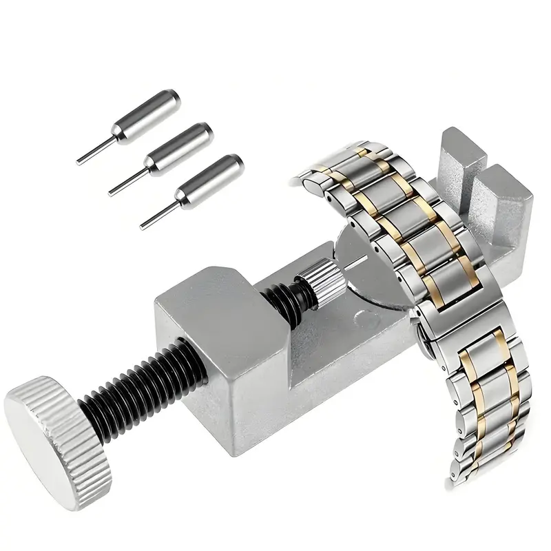 Steel Adjustable Watch Band Strap Bracelet Link Pin Remover, Wrist Attachment Repair Tools & Kits