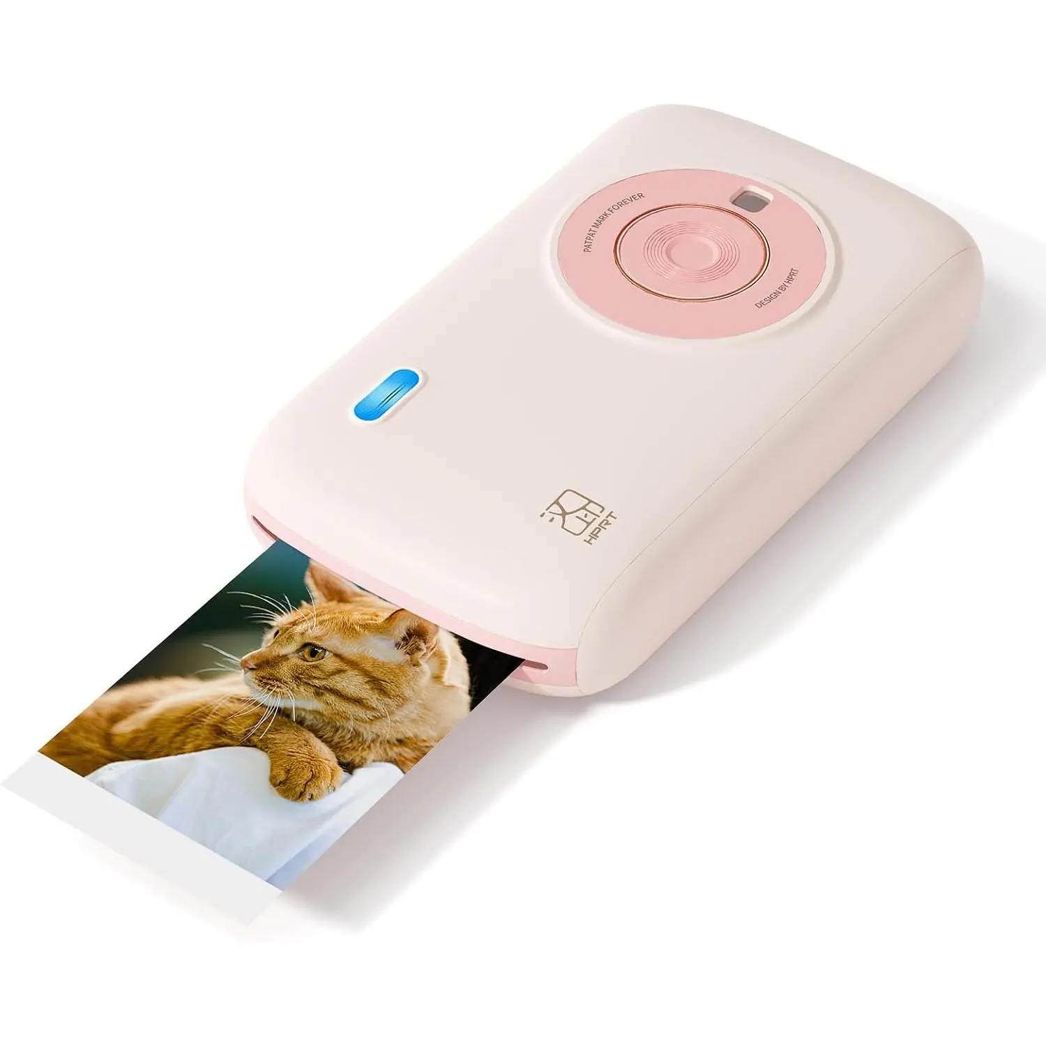 CP2100 Portable Lightweight Wireless Photo Transfer Printer - 2x3 Mini Size, 5.0 Tech, 4-Pass Printing for Office & Personal Use, Lightweight Printers