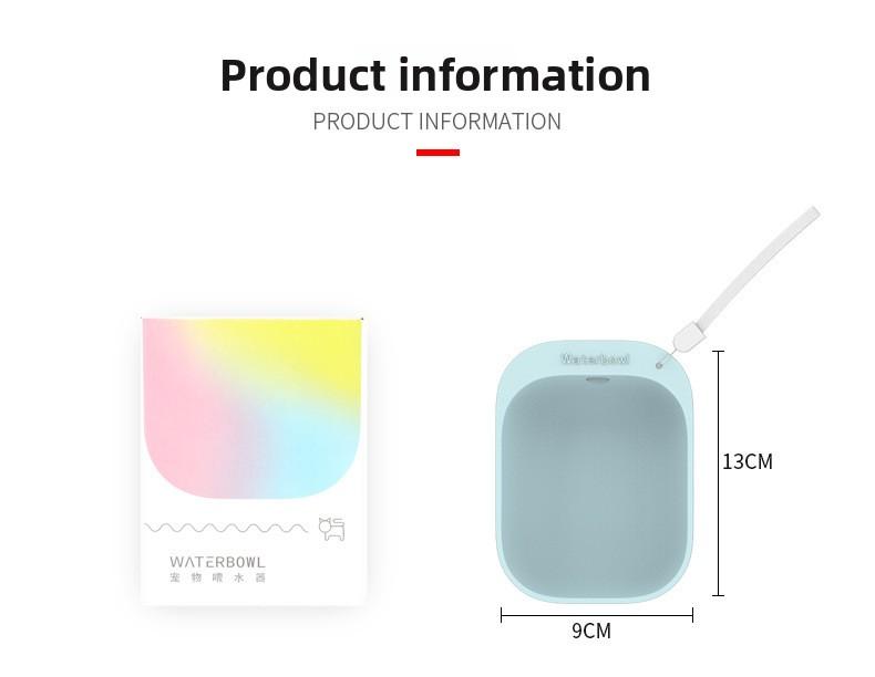 Pet going out water cup dog drinking water multi-functional water feeder portable pet supplies