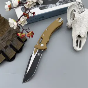 New high-quality, versatile, portable folding knife for hiking—perfect for outdoor camping and barbecues. Portable Multipurpose Knives Features an 8Cr13Mov blade and a nylon handle. A great gift for the holidays.