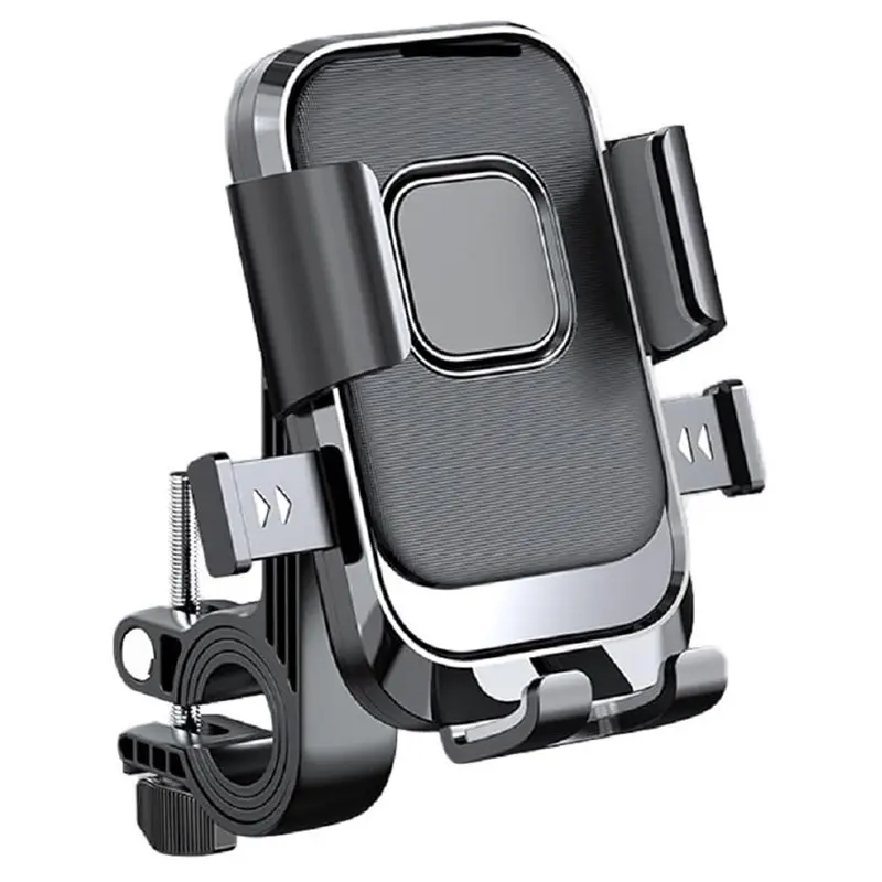 Electric vehicle phone holder, bicycle mount, motorcycle handlebar phone holder, universal 360° rotating phone mount, shockproof support for outdoor riding, Bike Motorcycle Accessories