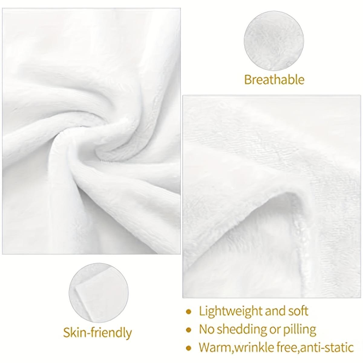 One Soft Flannel Blanket Multi Size, Home Decor Accessories Gifts, Winter Cozy Happiness Office Blanket, Sofa Blanket, Living Room Decoration, Movie Halloween Animal Christmas Food Animation and other styles, Single Side Printing