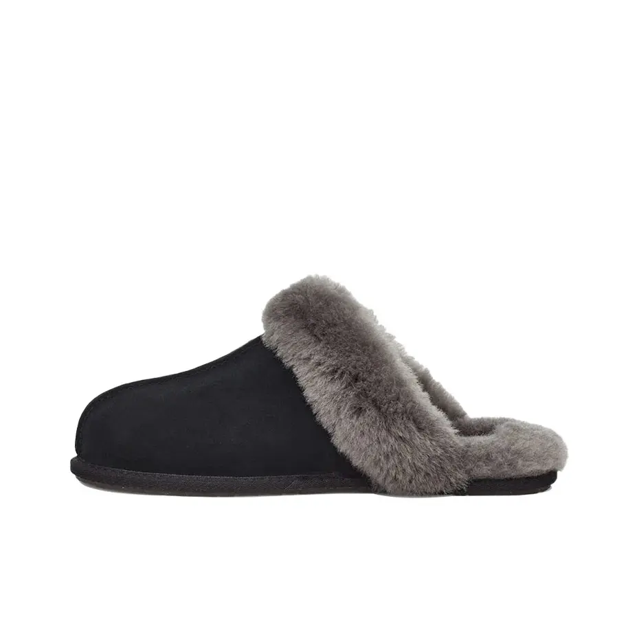 UGG Wmns Scuffette II 'Black Grey' 1106872-BCGR