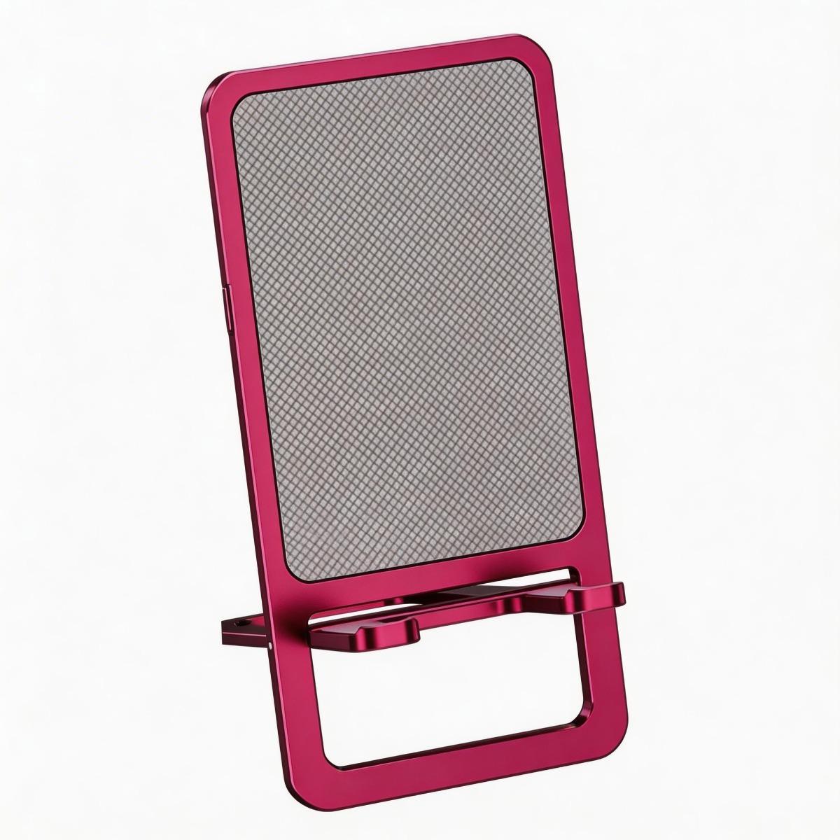 Solid Folding Aluminum Stand for Tablets, Durability Desktop Phone Holder Accessory for Work and Play Desk Stand