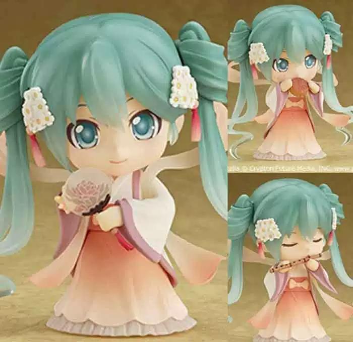 Hatsune Miku Animation Game Peripheral Toys Sakura Snow Miku Anime Action Movable Model Figures Collection NTR