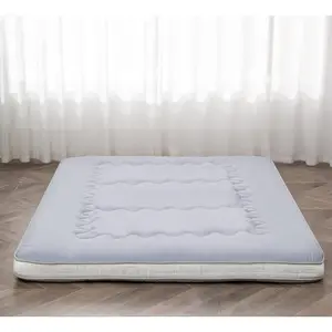 Japanese Floor Futon Mattress Mat Extra Thick Folding Roll Up Bed  Guest,Lounger and Tavel