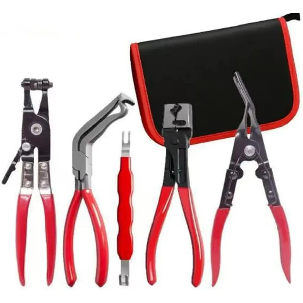 Automotive Electrical Disconnect Pliers, Large | Car Connector Removal Tool, Clip Separator, For MAF Sensor, For Fuel Injector, For Ignition Coil