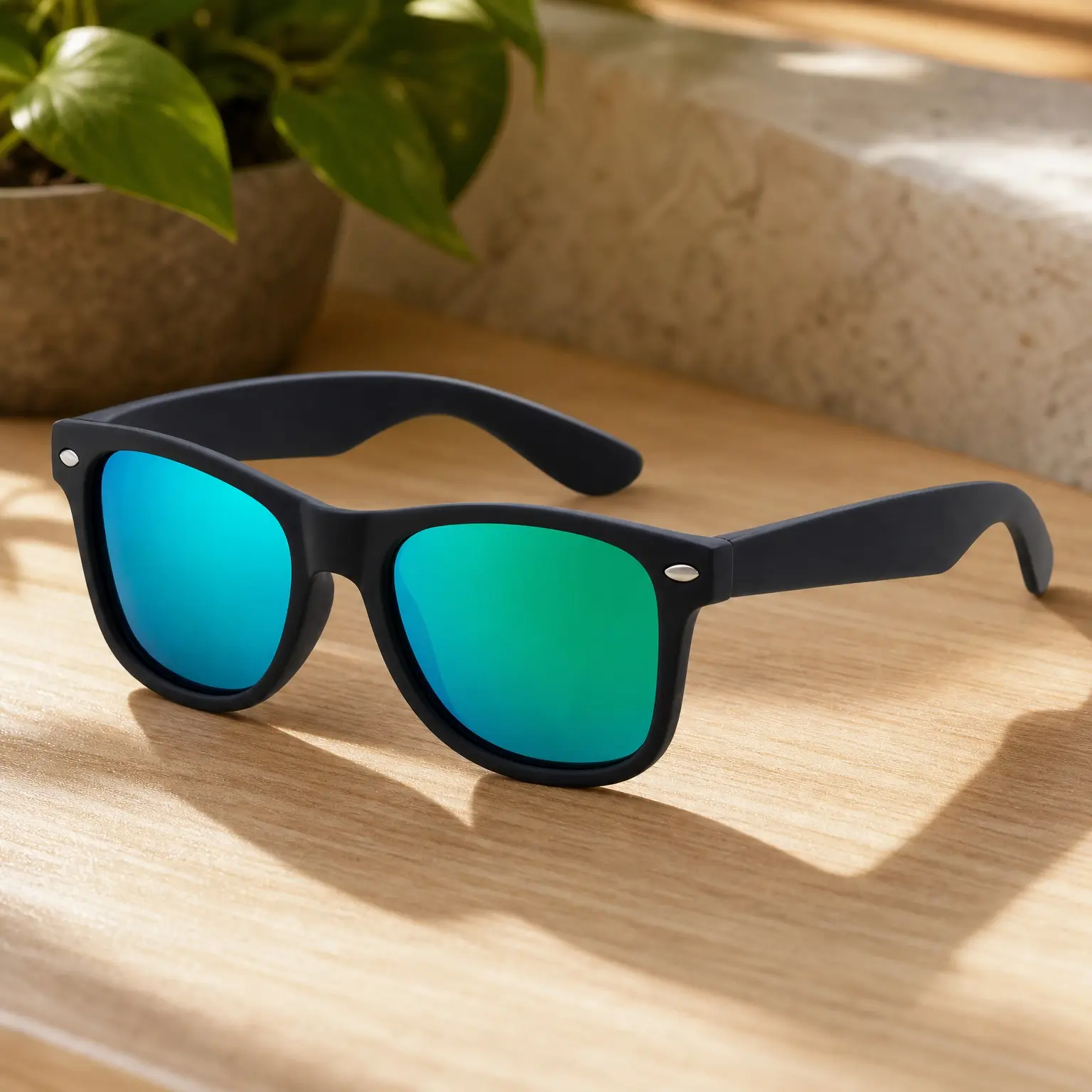 Toddler Polarized Sunglasses for Boys & Girls Ages 2-8 - 100% UV400 Protection, Durable Flexible Frame, Lightweight Design, Felt Case Included for Travel & Outdoor Play(Gift)