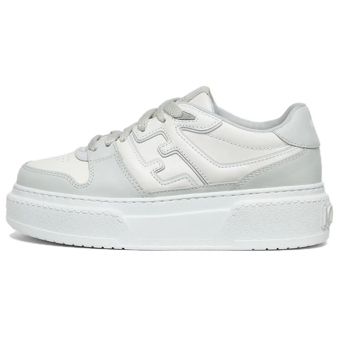 Women's Fendi Leather Low-Top Lace-Up Sneakers - Gray Trending Footwear, House White Official Shoes with Maison Mihara Verification Credentials & Global Authentication Support