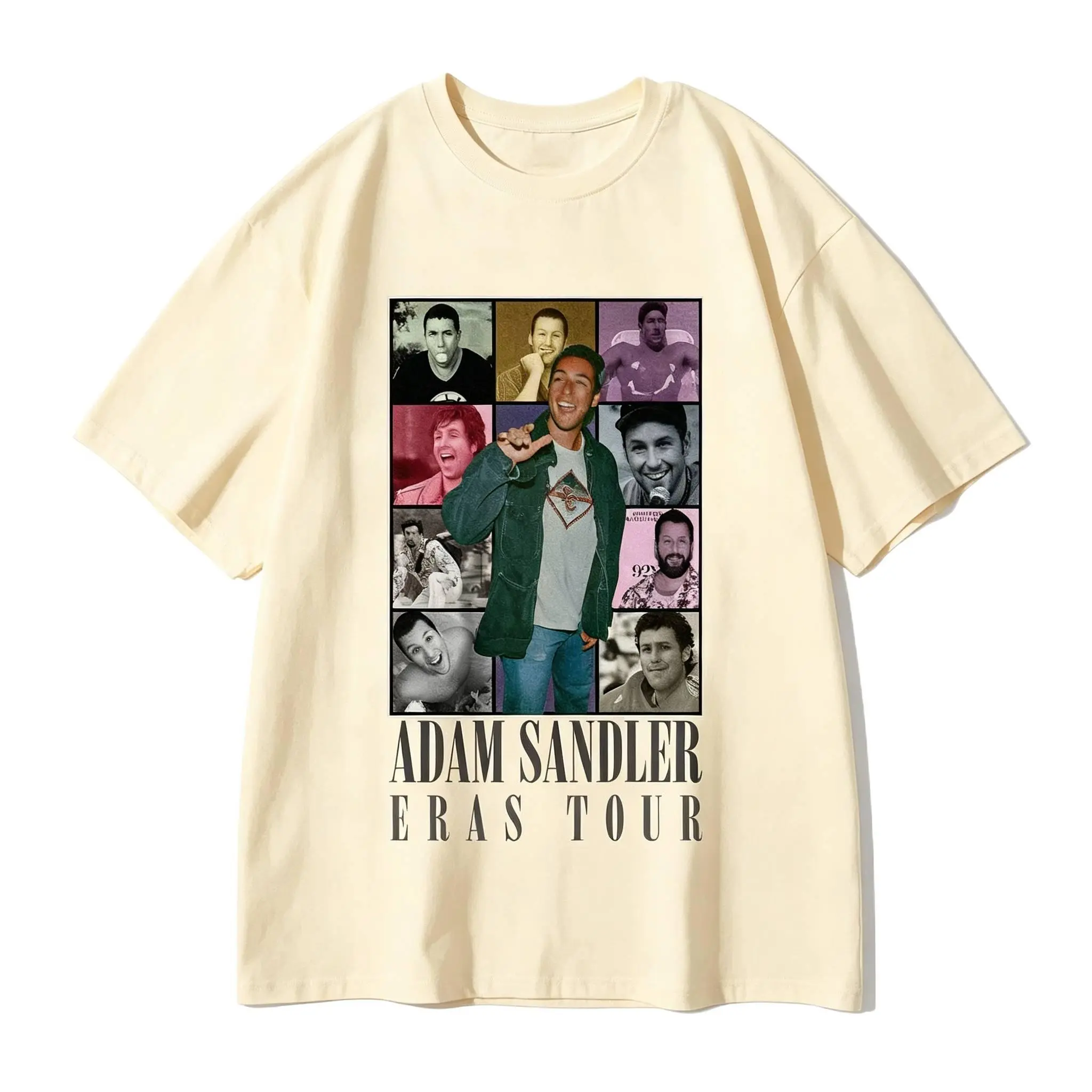 Adam Sandler Graphic T-Shirt, Unisex Retro Vintage Funny Movie Fan Top in Soft 100% Cotton, Casual Lightweight Streetwear, Thanksgiving, Easter, Valentines Day, Fitted Cut, Graphic Print, Round Neck, Everyday, New Year, S