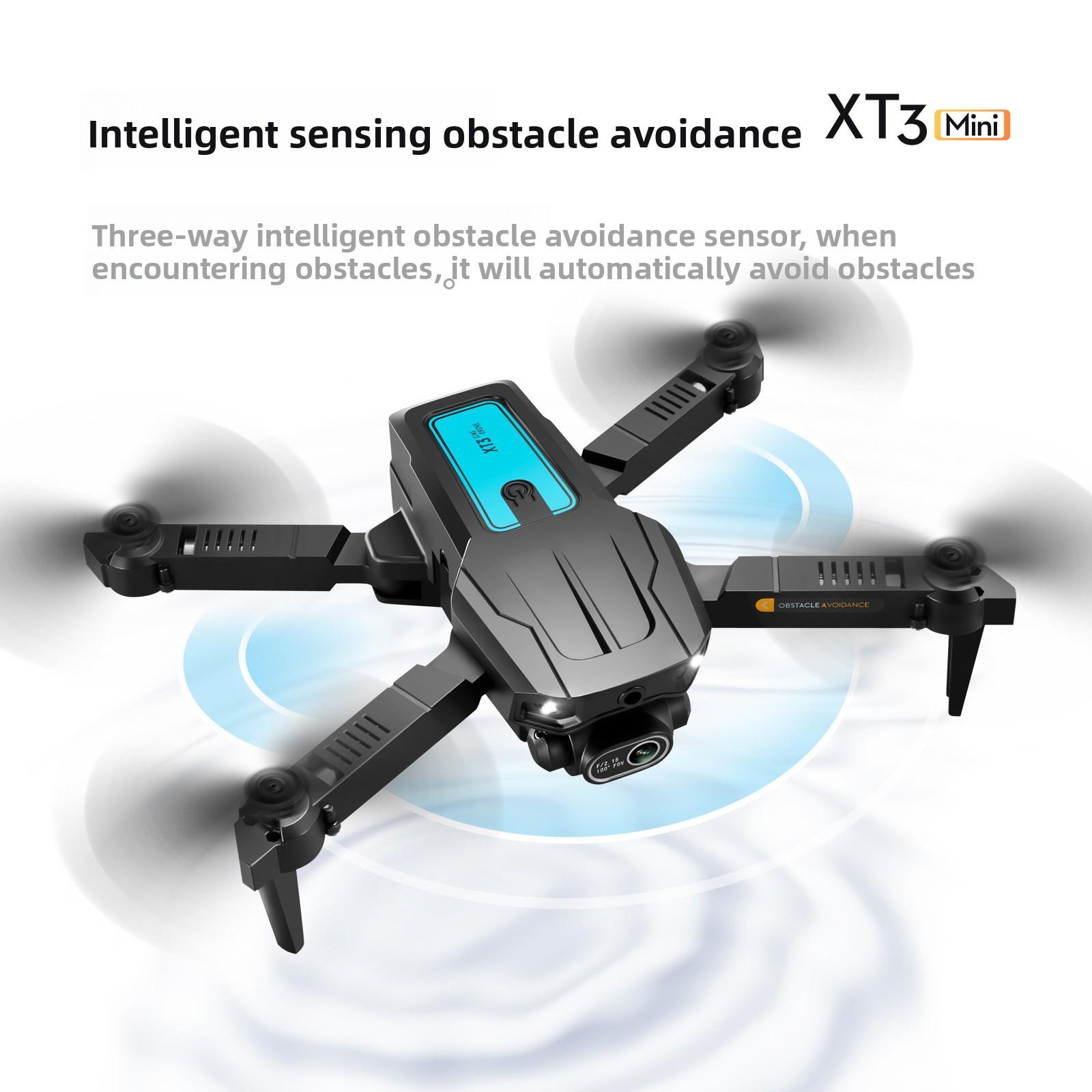 Advanced Foldable Mini Drone with 4K HD Camera Obstacle Avoidance and Optical Flow Positioning Smart Quadcopter for Beginners and Aerial Photography