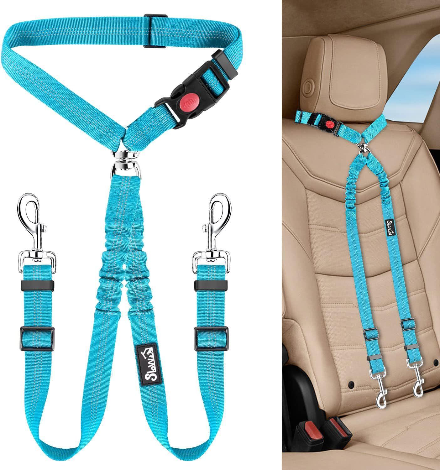 Pet Supplies Double Dog Leash, Coupler Lead, Dog Collar & Pet Safety Belt