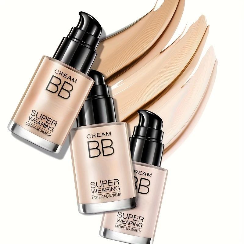 Long Lasting Liquid Foundation, Moisturizing Concealer Foundation, Full Coverage Flawless Makeup Cream, Makeup Product for Women & Girls, Cosmetic