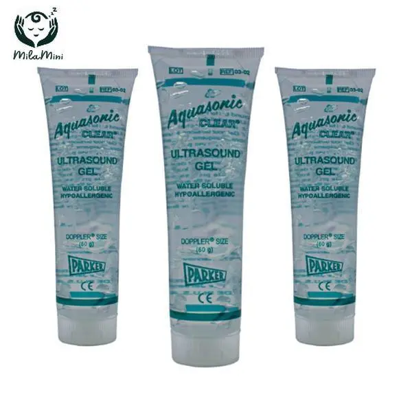 MilaMini 30ml Ultrasound Transmission Conductive Gel, Gentle Gel for Pregnancy Belly Ultrasound Use, Multi-Purpose Hydrating Gel for Facial RF, Red Light & Ultrasonic Beauty Devices | 3/10/20 Pcs
