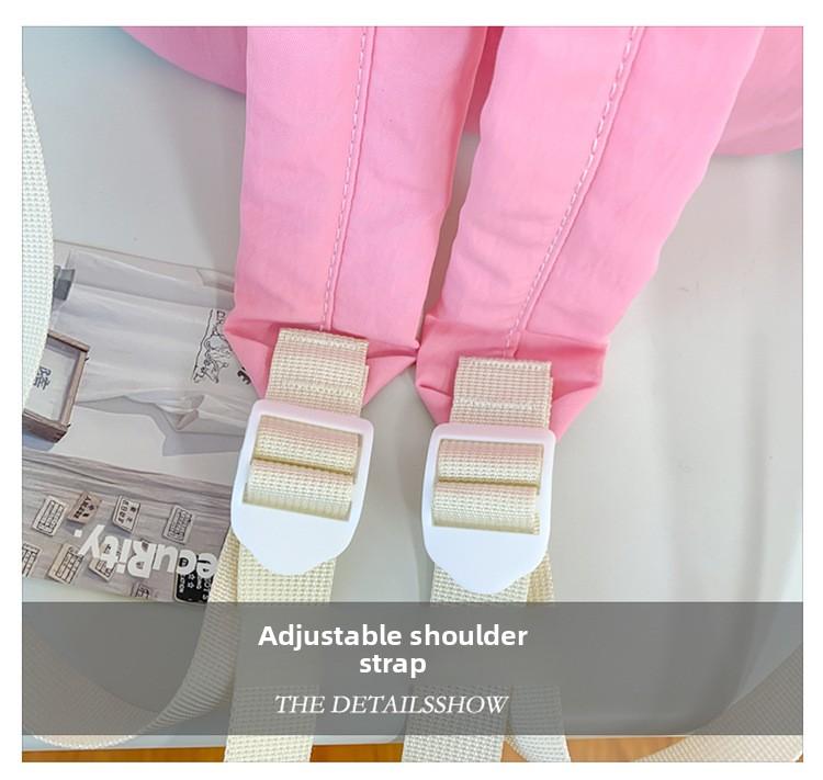 Boys' and girls' backpack 2026 new fashion color-blocking kindergarten baby school bag large capacity children's backpack