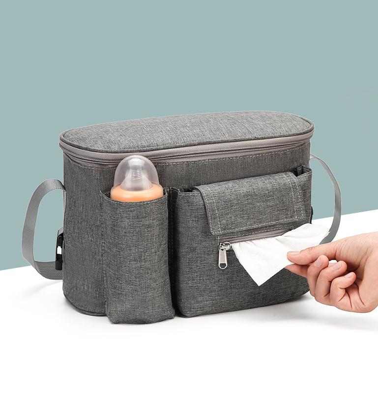 Ultimate Stroller Storage Bag |   Spacious & Portable Mommy Essential