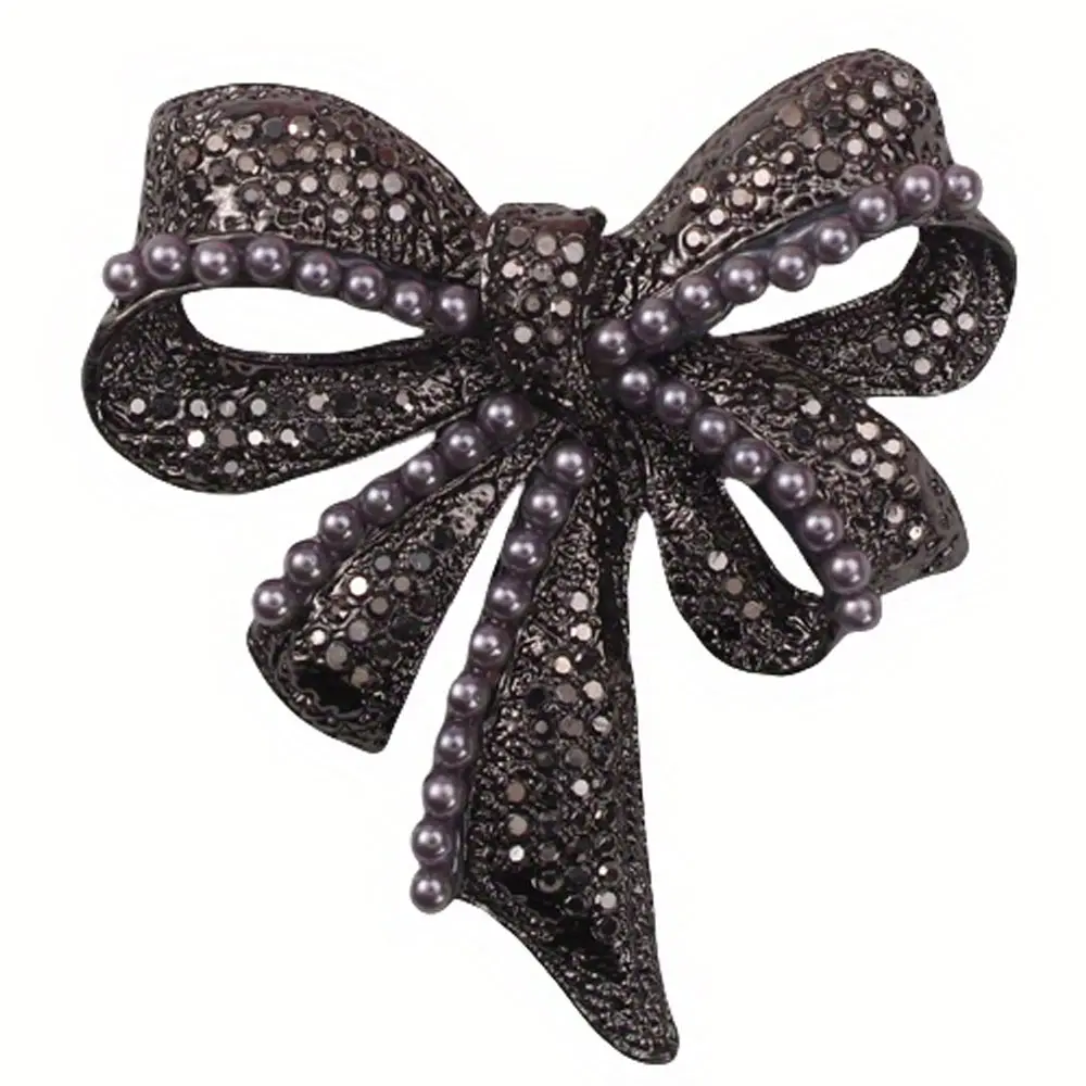 Exquisite Vintage Bow Brooch Pin Jewelry Combining Retro Elegance Unique Design