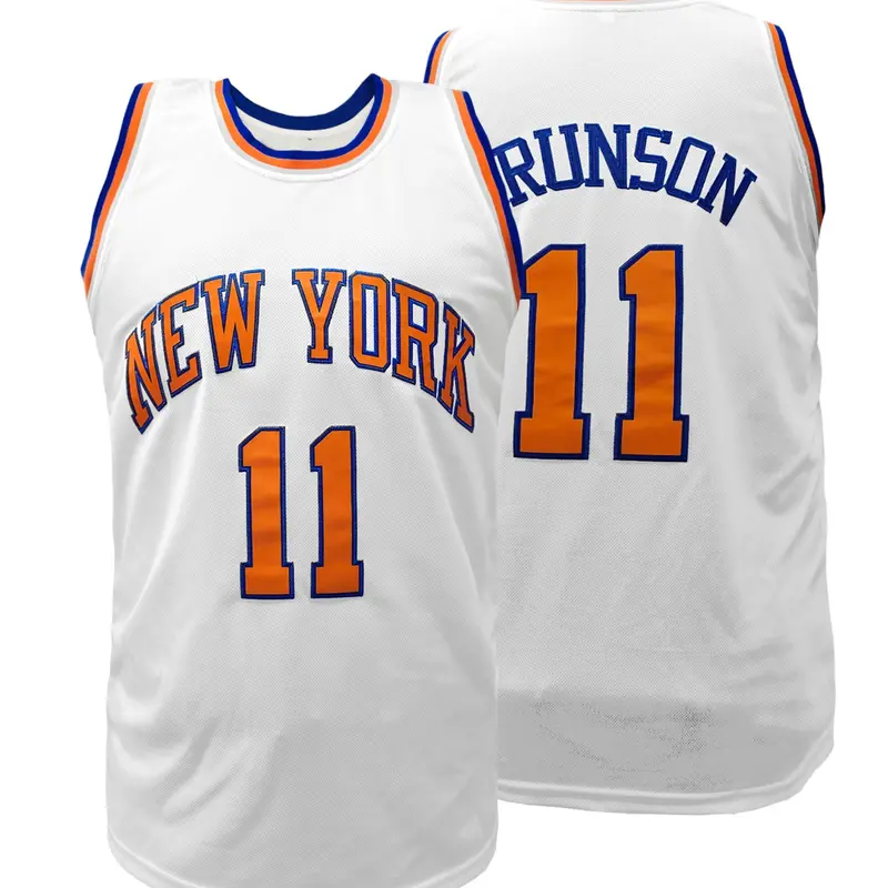 KTYSDE 🔥 Hot Selling New York 11 Embroidered Basketball Jersey | City Never Sleeps Theme | Unisex Breathable Mesh Casual Sports Style Jersey Sports Shirt Casual Sporty Top