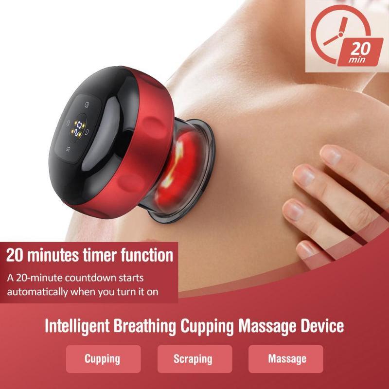 [Wavy Chic] Electronic cupping massager Therapy Device Massaging Device Comfort.
