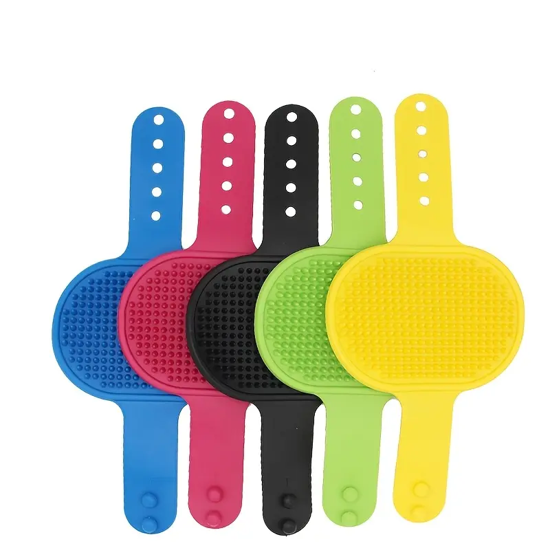 Pet Bathing Brush, Cat Cleaning Brush, Random 1pc Out of Multi-Colors, Massage Brush for Cats And Dogs, Pet Comb, Pet Grooming Supplies, Cat Grooming And Detangling Brush