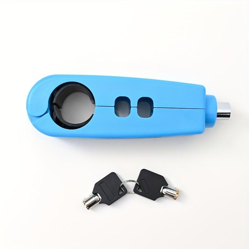 2025 Heavy Duty Motorcycle Brake Lock, Industrial-Grade Anti-Theft Handlebar Lock with Reinforced Alloy Body & Hardened Steel Lock Core, Universal Fit for Scooters, Bikes, Mopeds, ATVs, Includes 2 Spare Keys, Ultimate Security for Parking Safety