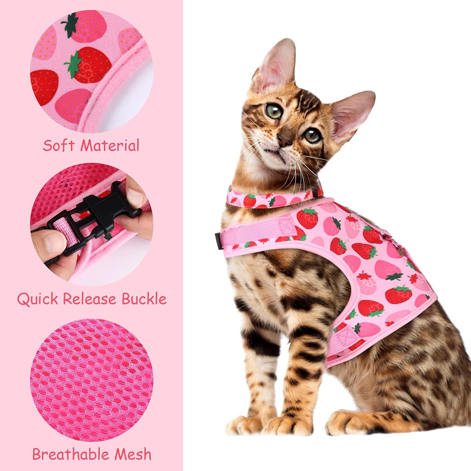 Cat Harness & Leash Set with Quick Release, Breathable Mesh – Pet Vest Harness for Small Pets (Kitties, Puppies) for Outdoor Walks, X-Small DIY Metal Playpen with Skylight Cat Harness & Leash Set with Quick Release, Breathable Mesh – Pet Vest Harness for Small Pets (Kitties, Puppies) for Outdoor Walks, X-Small DIY Metal Playpen with Skylight