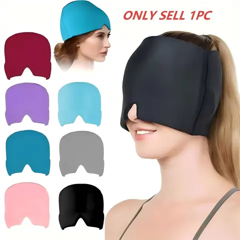 Cold Compress Gel Eye Mask, Blackout Sleeping  Mask, Eye Care Tool for Women & Men, Skincare Tools for Daily Use