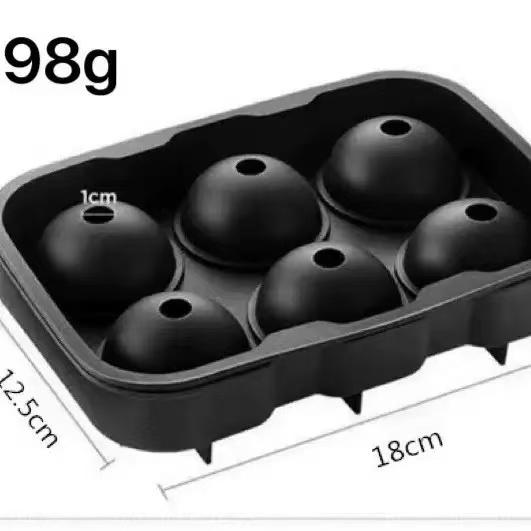 Food-grade silicone ice cube set, large ice ball whiskey mold, easy to remove and odorless, a magical tool for making home cocktails