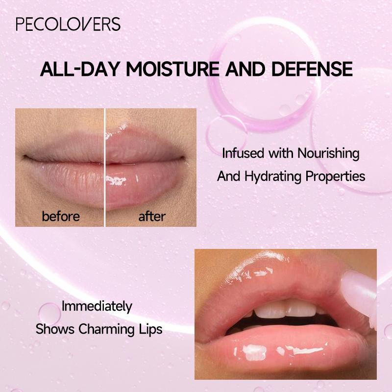 Long Lasting Moisturizing Jelly Lip Gloss, 1 Count Glitter Plumping Lip Glaze, Water Light Mirror Liquid Lipstick, Women Lips Makeup Cosmetics