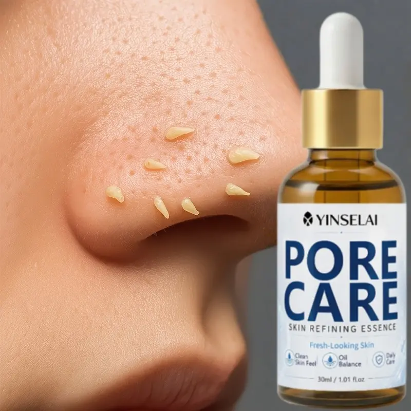 Gentle Daily Pore Care Essence, Hydrating Oil Control Facial Serum, Refines Pores, Smooths Skin, Ideal for Oily Skin