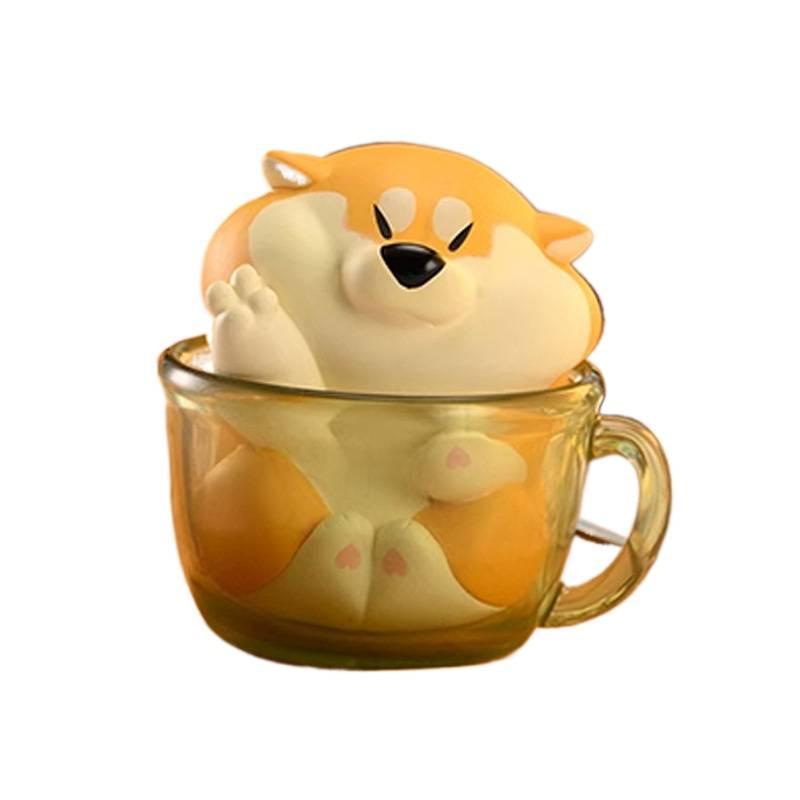 Achai Goji Series Delicious Dog Blind Box Trendy Cute Figurine Decoration Shiba Inu Figurine Birthday Gift for Girls