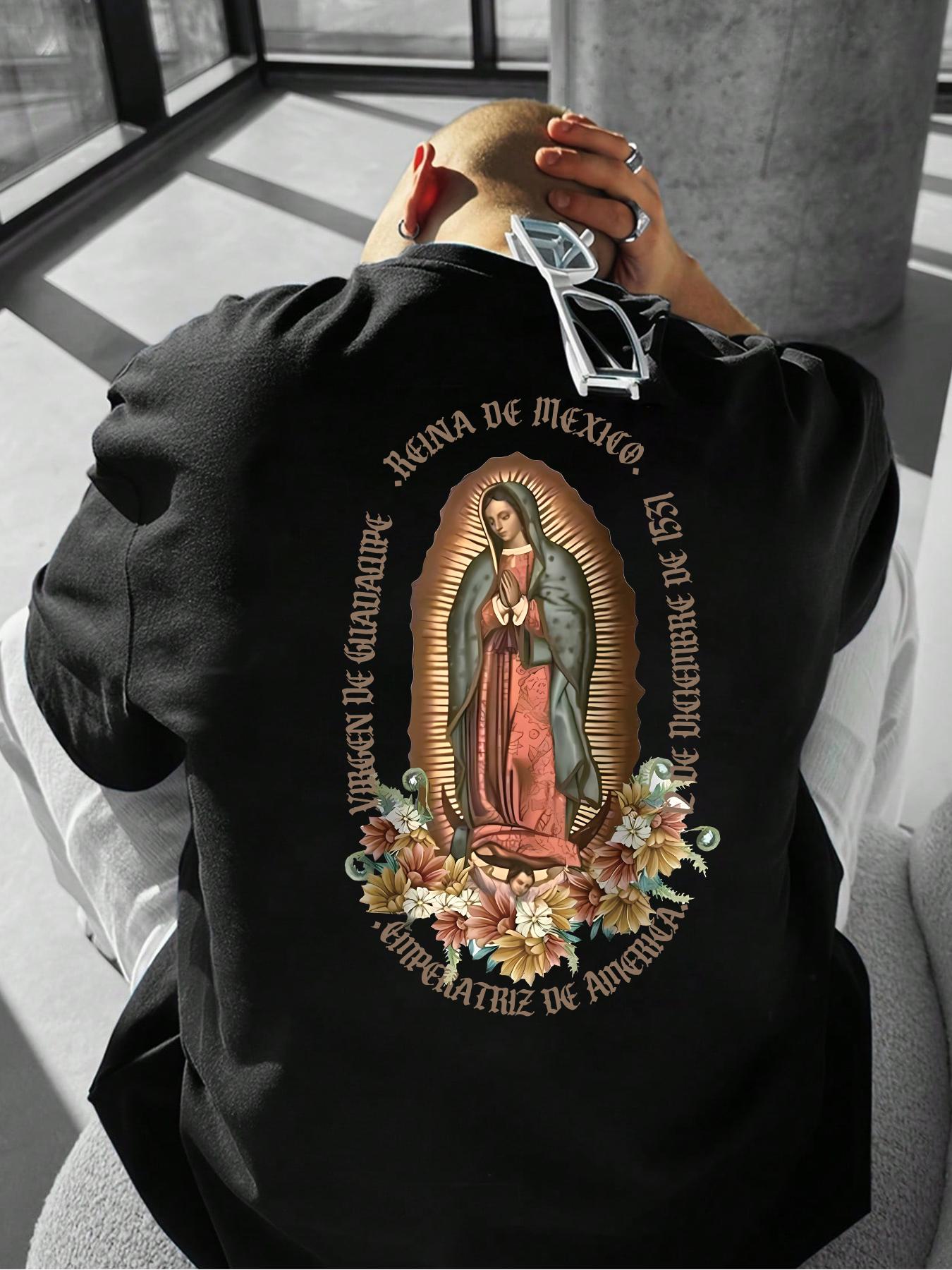 Men's Graphic Print Round Neck Tee, Casual Stylish Tee, Regular Fit Short Sleeve T-shirt for Summer, Men's Top for Daily Wear