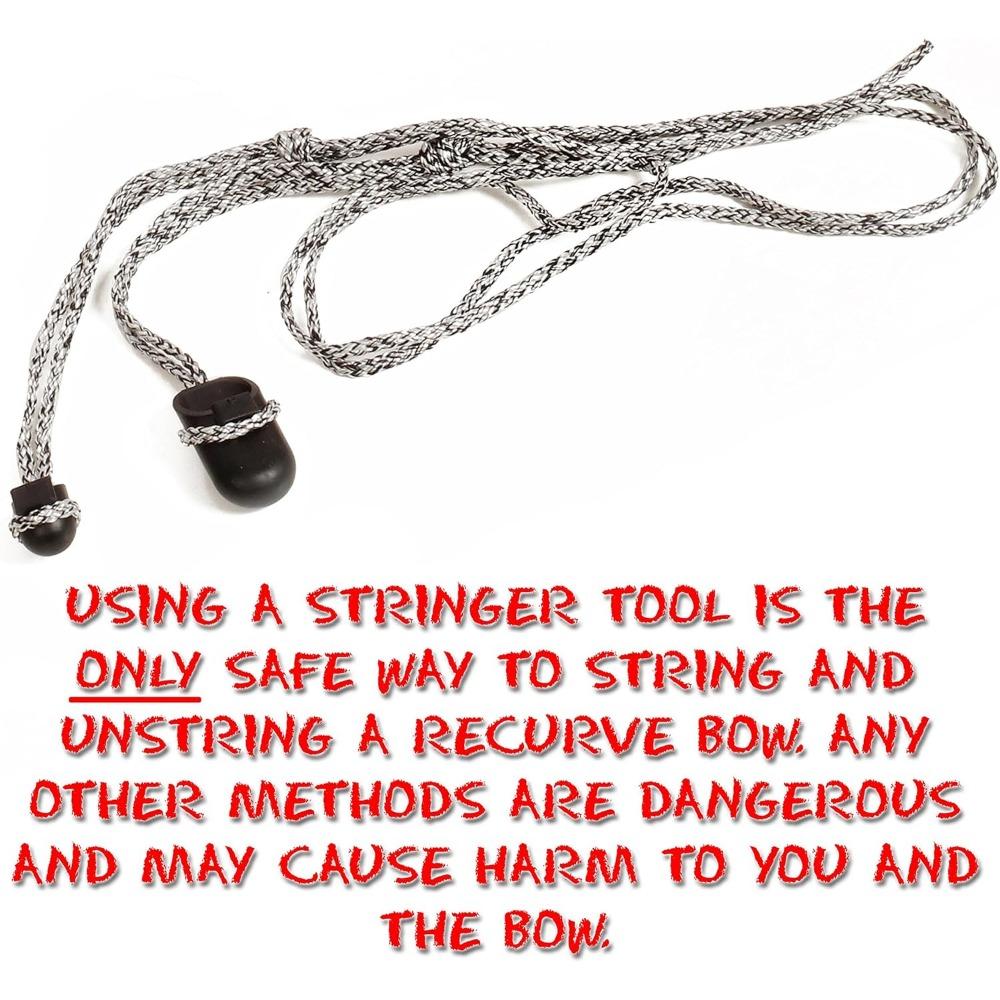 Archery Recurve Bow Stringer Tool-Tool For Recurve,Traditional,Long Bows-Ideal For Archery Target Practice,Hunting And Bow Accessories-Durable & Easy-to-Use