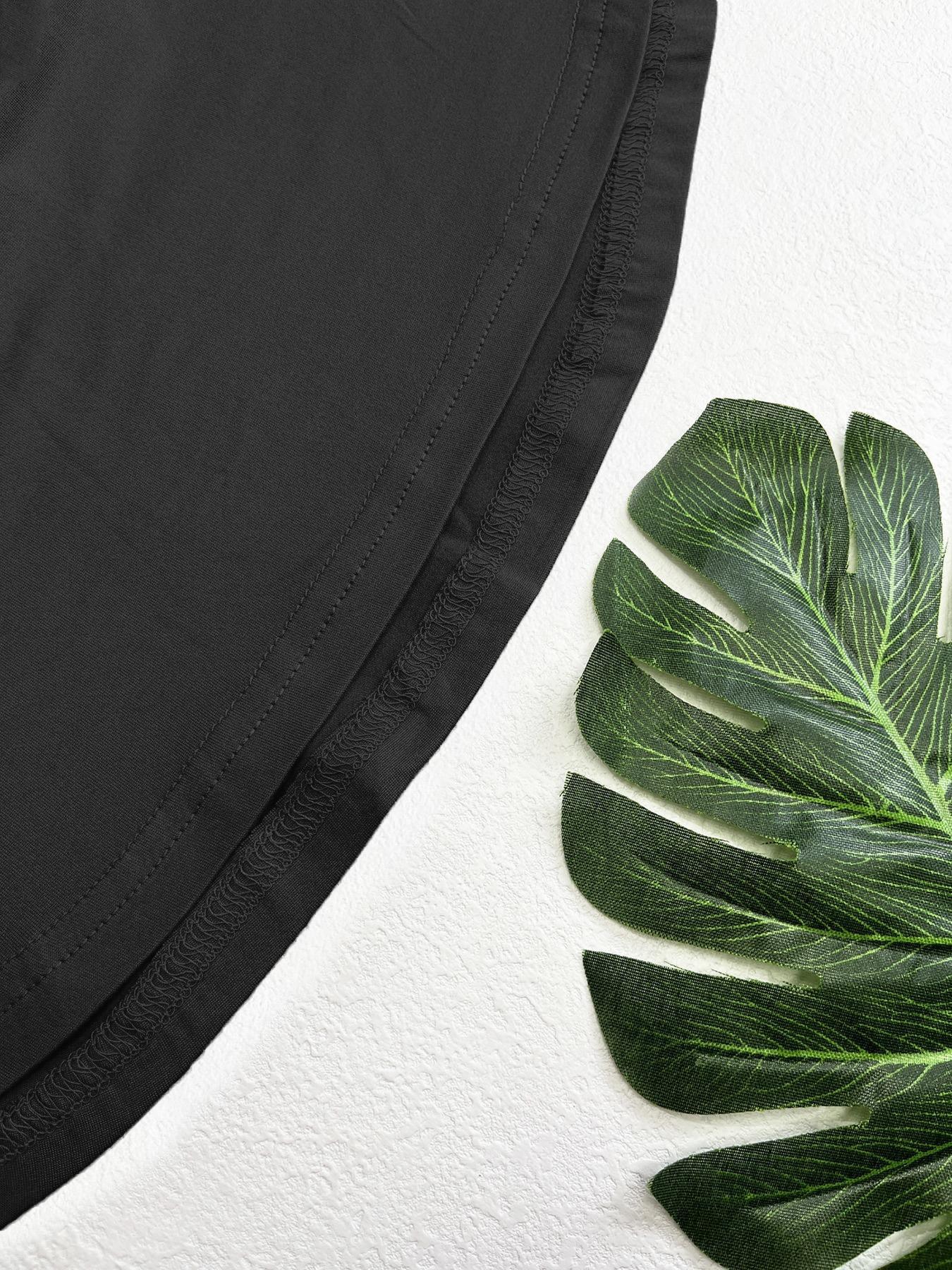 Women's High Stretch Solid Color T-Shirt, Short Sleeve Round Neck Top Fitness Running Tops for Outdoor, Training, Running and Everyday Wear