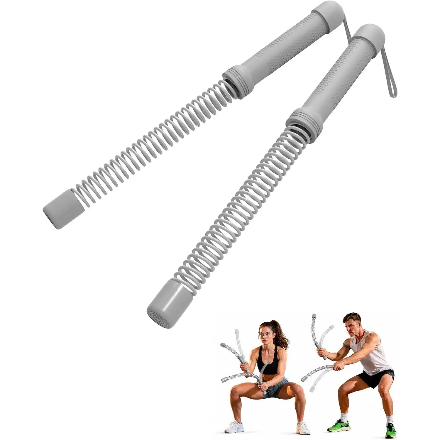 Weighted Ropeless  Ropes, Portable Cordless  Ropes for  Gym, Workout Exercise Rope for Strength Building