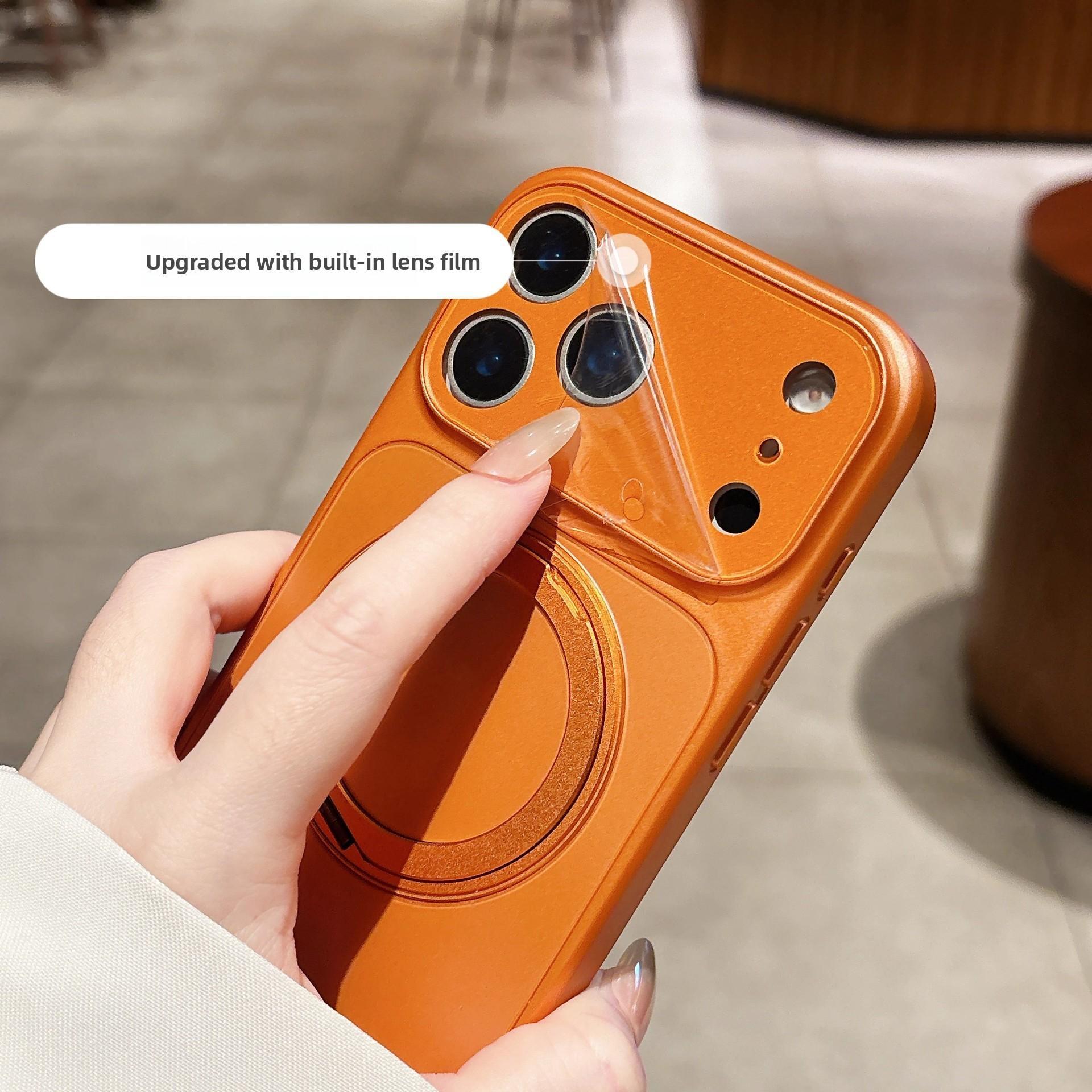 360 °   Rotating stand instantly transforms into 17, suitable for Apple 17 Pro Max phone case, iPhone 16 anti-drop protective cover