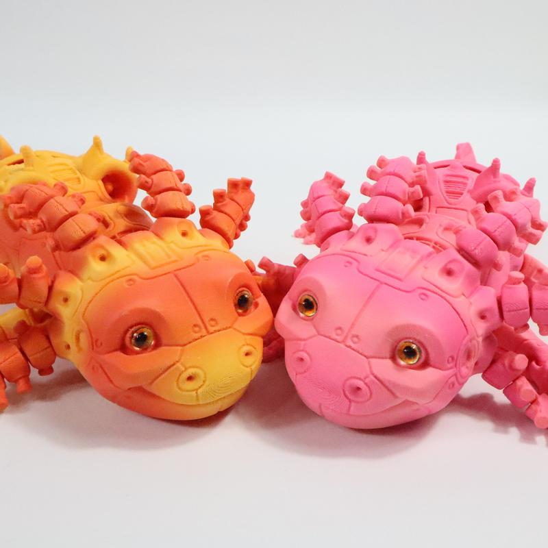 3D Printed 37cm Mechanical Hexapod Dinosaur Toy, Realistic Eyes, Detachable Head, Party Gift, Birthday Present, Halloween & Christmas Gift, Animals 3D Printed 37cm Mechanical Hexapod Dinosaur Toy, Realistic Eyes, Detachable Head, Party Gift, Birthday Present, Halloween & Christmas Gift, Animals