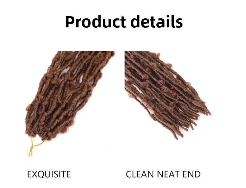 DB-Fashion Butterfly Faux Locs Hair Extensions Easy Install Crochet Braids Hair-DB