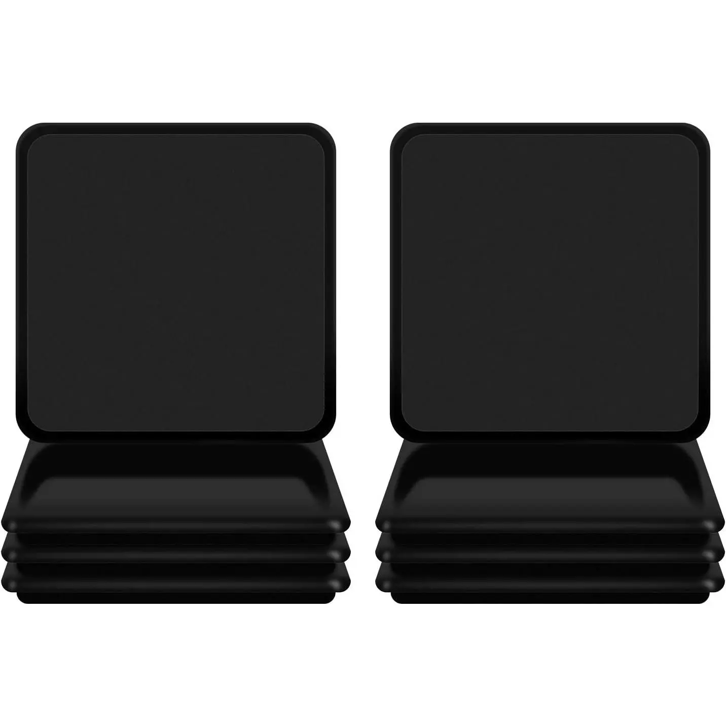 Furniture Sliders for Carpet, 8 Pack 5" Furniture Movers Sliders, Heavy Duty  Carpet Sliders, Furniture Glides for Sofa Bed Couch Fridge, Move Your Item Easy & Safely (Black)