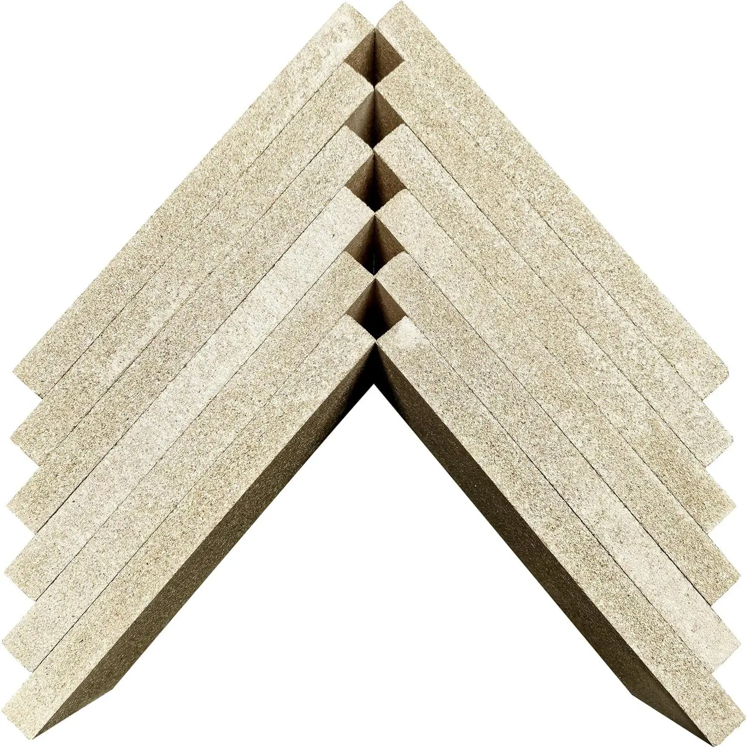 Firebricks,Fire Bricks for Wood Stove,High Temperature Resistant Vermiculite Bricks(2700F),Cuttable and Drillable,Ideal for Wood Stoves and Fireplaces,Size 9" x 4-1/2" x 3/4", 12Pack