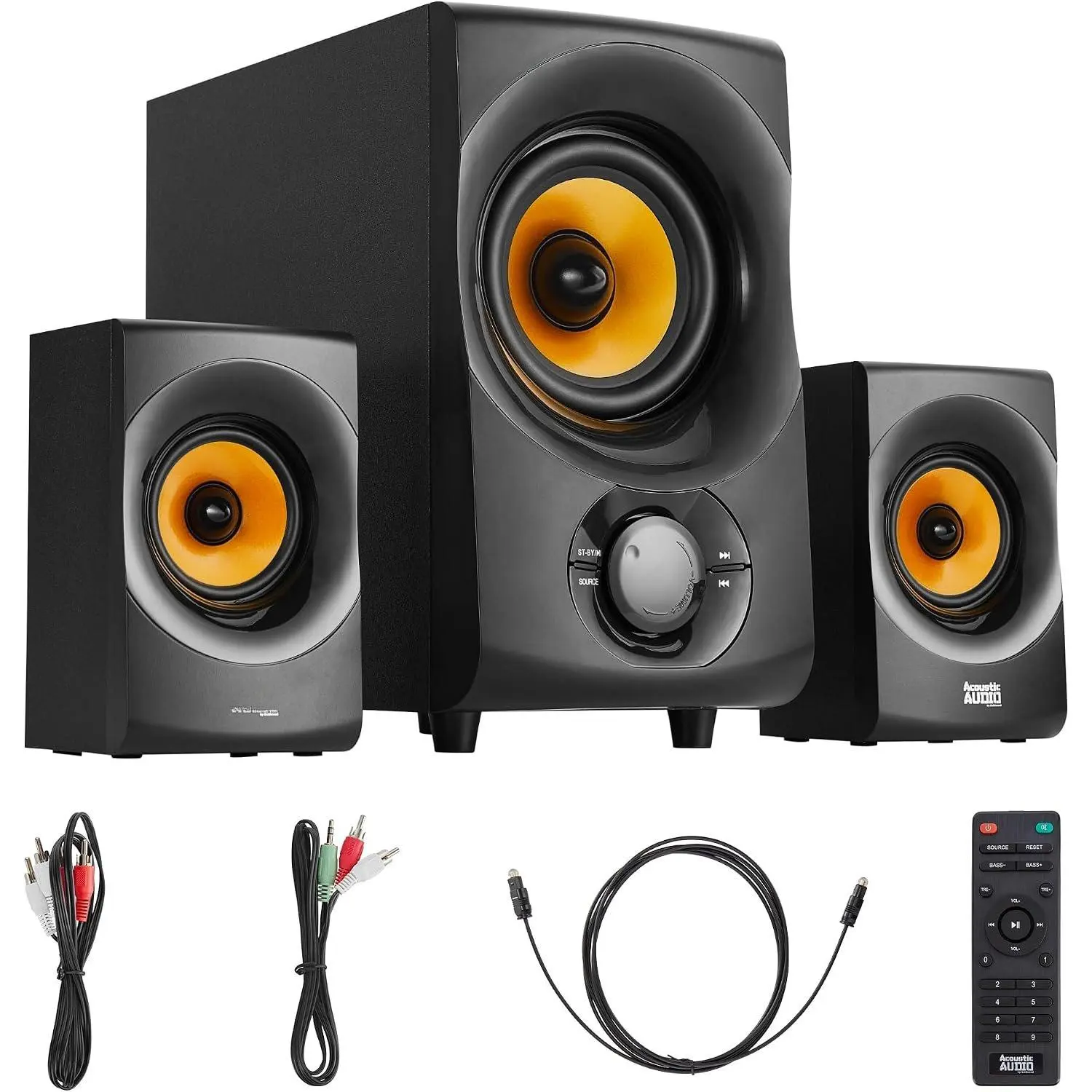 2.1 Speaker System 2.1-  Theater Speaker System, Black (AA2170)