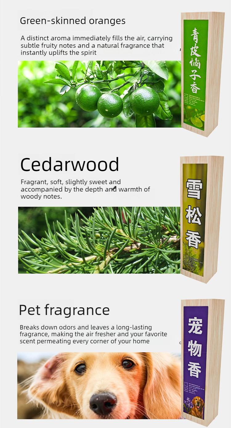 Lavender Incense Sticks for Home Use Indoor Air Purifying & Odor Eliminating Scented Sticks with Cedar Osmanthus & Orange Fragrances for Relaxation and Fresh Aroma aromatherapy