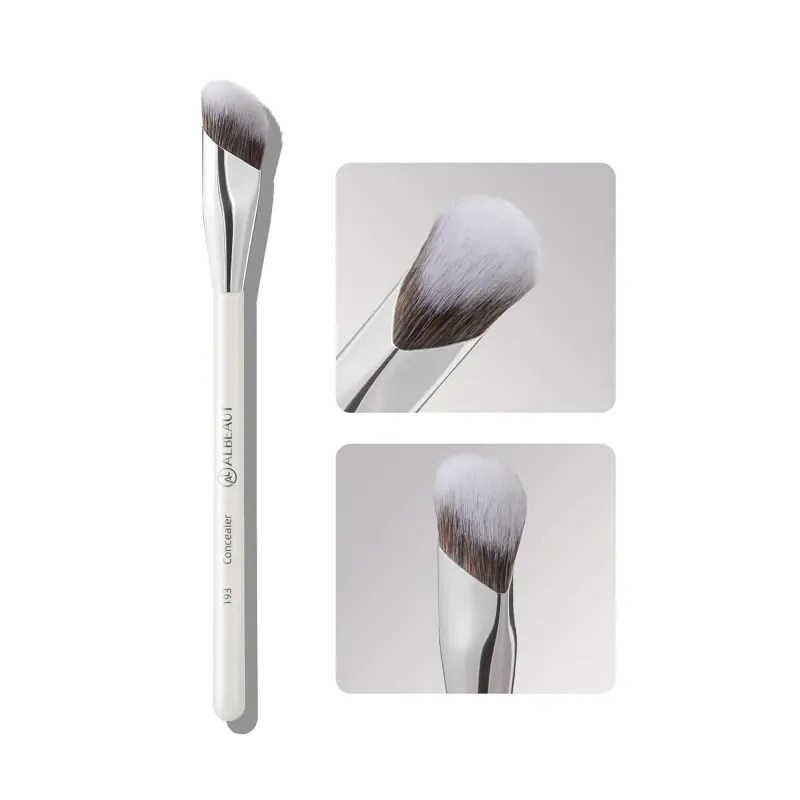 Concealer Brush, Angled Under Eye Makeup Small Foundation Precision Face Blending Brush (193 concealer brush), 1pc : Beauty & Personal Care