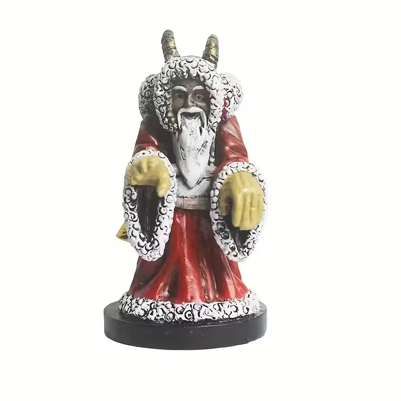 Krampus Garden Statue, Fashionable Resin Sculpture, Ideal for Courtyard and Lawn Decor, Perfect for Halloween, Artistic Home Decoration